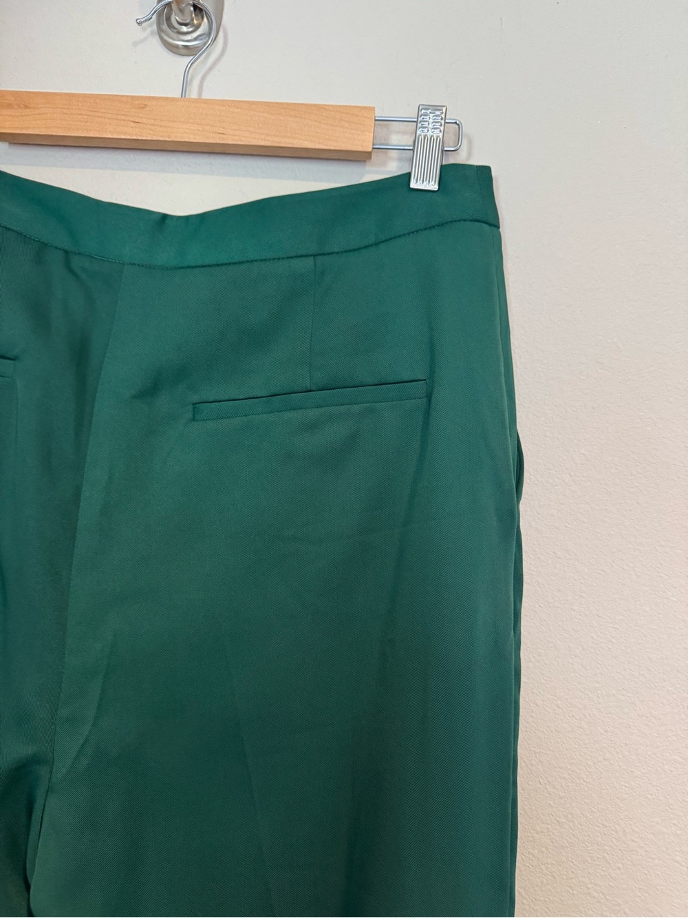 Tuckernuck Dark Green Pleated Duncan Trouser - Picture 5 of 6